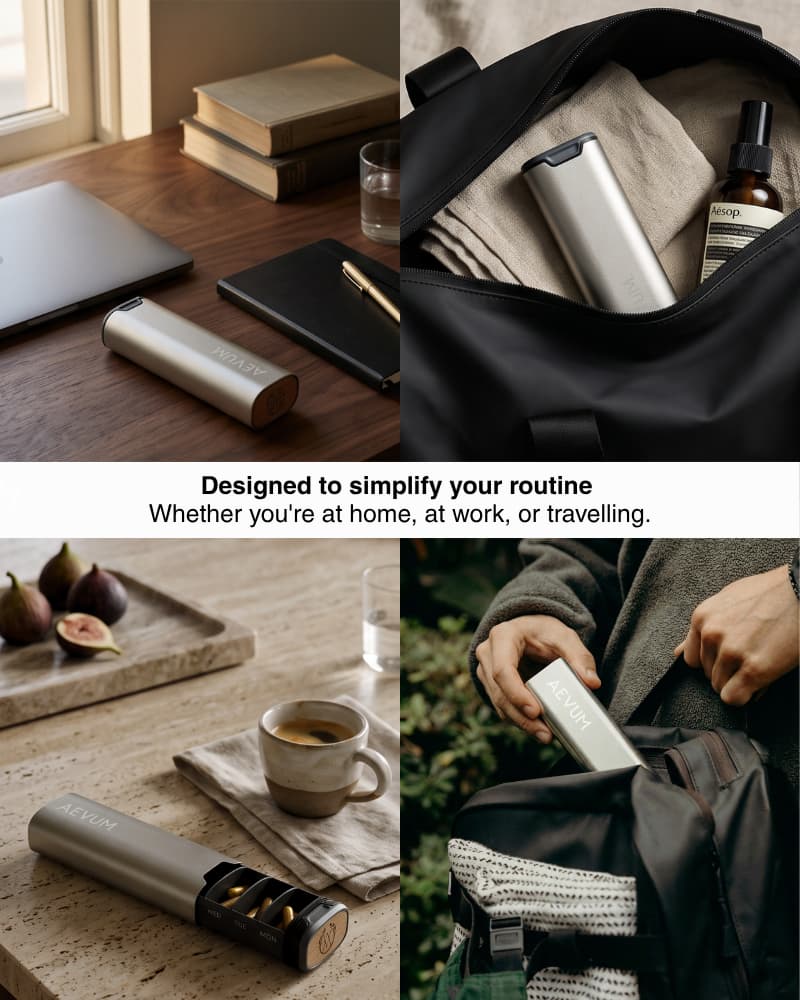 AEVUM Aluminium Pill Case