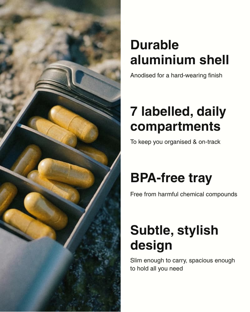 AEVUM Aluminium Pill Case