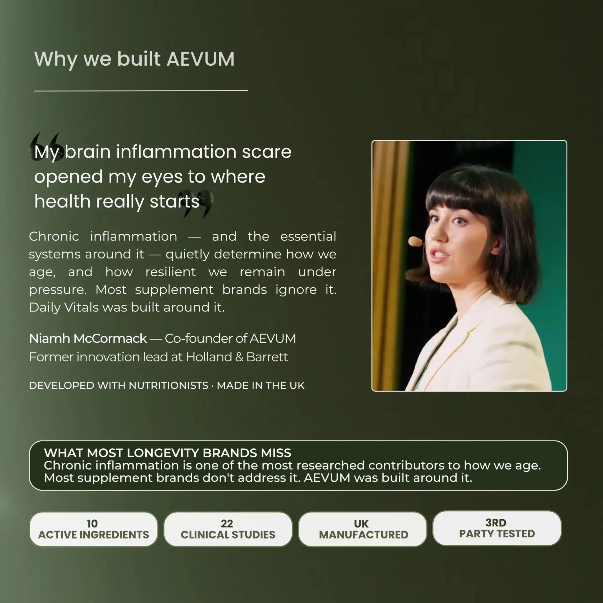 UK Longevity supplement